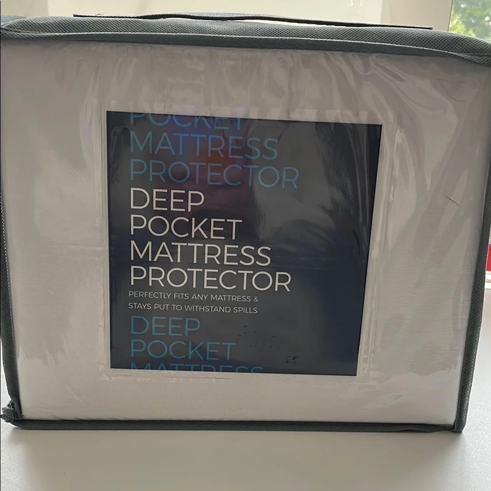 Deep Pocket Mattress Protector - White